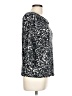Rafaella 100% Cotton Animal Print Black Pullover Sweater Size L - photo 4
