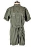 Topshop Solid Green Romper Size 2 - photo 1