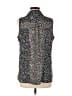 Milano 100% Polyester Polka Dots Black Sleeveless Blouse Size M - photo 2