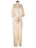 Ramy Brook 100% Polyester Solid Tan Ivory Jumpsuit Size S - photo 1