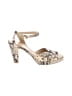 Hobbs London Animal Print Ivory Gray Heels Size EU 41 - photo 1