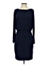 Chaps Solid Blue Casual Dress Size XS - photo 1