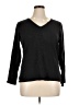 Style&Co Black Pullover Sweater Size 1X - photo 1