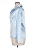 Unbranded Blue Long Sleeve Blouse Size L - photo 5