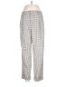 Banana Republic Houndstooth Gray Casual Pants Size 8 - photo 1