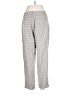 Banana Republic Houndstooth Gray Casual Pants Size 8 - photo 2