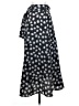 Senlis 100% Polyester Black Casual Skirt Size S - photo 2