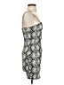 Garage Animal Print Silver Cocktail Dress Size XS - photo 4