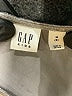Gap Kids 100% Polyester Metallic Silver Long Sleeve Blouse Size 8 - photo 3