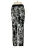 Express 100% Polyester Print Black Casual Pants Size S - photo 2