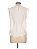 Nylon Apparel 100% Polyester Ivory Short Sleeve Blouse Size L - photo 2