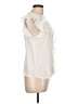 Nylon Apparel 100% Polyester Ivory Short Sleeve Blouse Size L - photo 4
