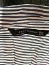 Zara 100% Viscose Rayon Stripes Blue Long Sleeve Button-Down Shirt Size XS - photo 7