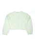 H&M 100% Acrylic Polka Dots Green White Pullover Sweater Size 12 - 14 - photo 1