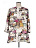 Hot Kiss Silver 3/4 Sleeve Blouse Size XL - photo 2