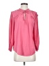 Chico's 100% Polyester Pink 3/4 Sleeve Blouse Size XS (00) - photo 1