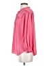 Chico's 100% Polyester Pink 3/4 Sleeve Blouse Size XS (00) - photo 5