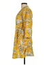Love Sadie 100% Polymide Yellow Kimono Size L - photo 5