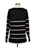 Bobeau Stripes Black Pullover Sweater Size M - photo 2
