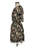 Express 100% Polyester Floral Black Casual Dress Size S - photo 5