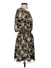 Express 100% Polyester Floral Black Casual Dress Size S - photo 4