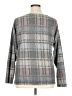 Kaileigh Plaid Gray Pullover Sweater Size XL - photo 2