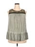 Torrid 100% Rayon Gray Sleeveless Blouse Size 2X Plus (2) - photo 1