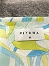 Piyama 100% Rayon Teal Short Sleeve Blouse Size M - photo 7