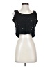 St. John Black Sleeveless Blouse Size S - photo 1