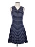 Theory Stripes Blue Casual Dress Size 4 - photo 1