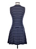 Theory Stripes Blue Casual Dress Size 4 - photo 2