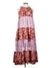 STITCHDROP 100% Polyester Paisley Pink Casual Dress Size XS - photo 1