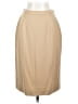 Rena Rowan 100% Wool Solid Tan Wool Skirt Size 4 - photo 1