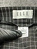 Elle Plaid Gray Formal Skirt Size XL - photo 3