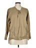 Metrostyle Tan Long Sleeve Top Size L - photo 1