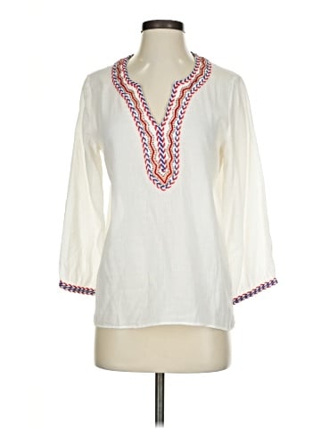 Roberta Freymann 3/4 Sleeve Blouse (view 1)