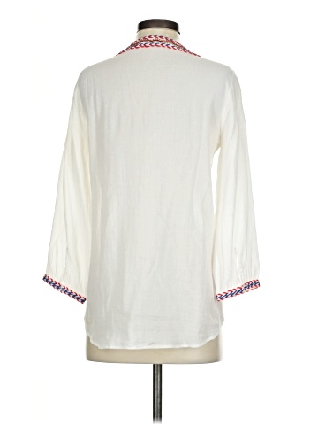 Roberta Freymann 3/4 Sleeve Blouse (view 2)