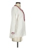 Roberta Freymann 100% Cotton Ivory 3/4 Sleeve Blouse Size XS - photo 4
