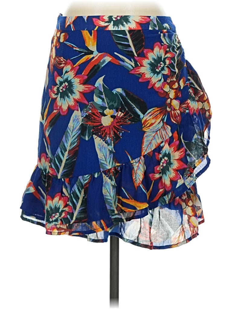 Red Carter Casual Skirt In Blue