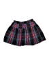 Crewcuts 100% Cotton Plaid Black Blue Skirt Size M (youth) - photo 1