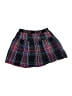 Crewcuts 100% Cotton Plaid Black Blue Skirt Size M (youth) - photo 2