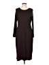 Glamorous Polka Dots Brown Black Casual Dress Size 10 (petite) - photo 1