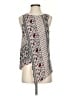 Dina Be 100% Rayon Gray Sleeveless Blouse Size S - photo 1