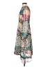 Noni 100% Polyester Print Teal Cocktail Dress Size XS - photo 5