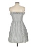 Thread Social Checkered-gingham Gray Casual Dress Size 6 - photo 2