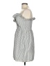 Thread Social Checkered-gingham Gray Casual Dress Size 6 - photo 5