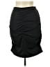 Yozy Solid Black Casual Skirt Size L - photo 2