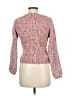 Generation 100% Polyester Tweed Pink Pullover Sweater Size M - photo 2