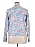 Freely Floral Blue Pullover Sweater Size L - photo 2