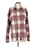 American Eagle Outfitters Plaid Purple Jacket Size XS - photo 1